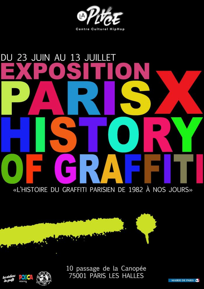 Paris History X of Graffiti La Place