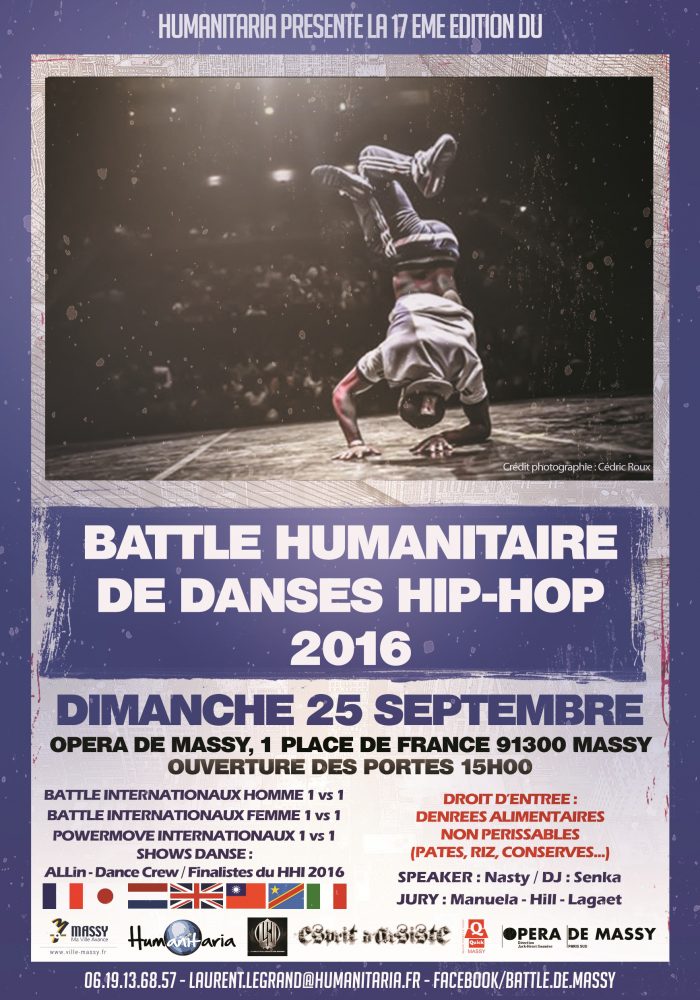 Battle humanitaire de danses hip hop 2016